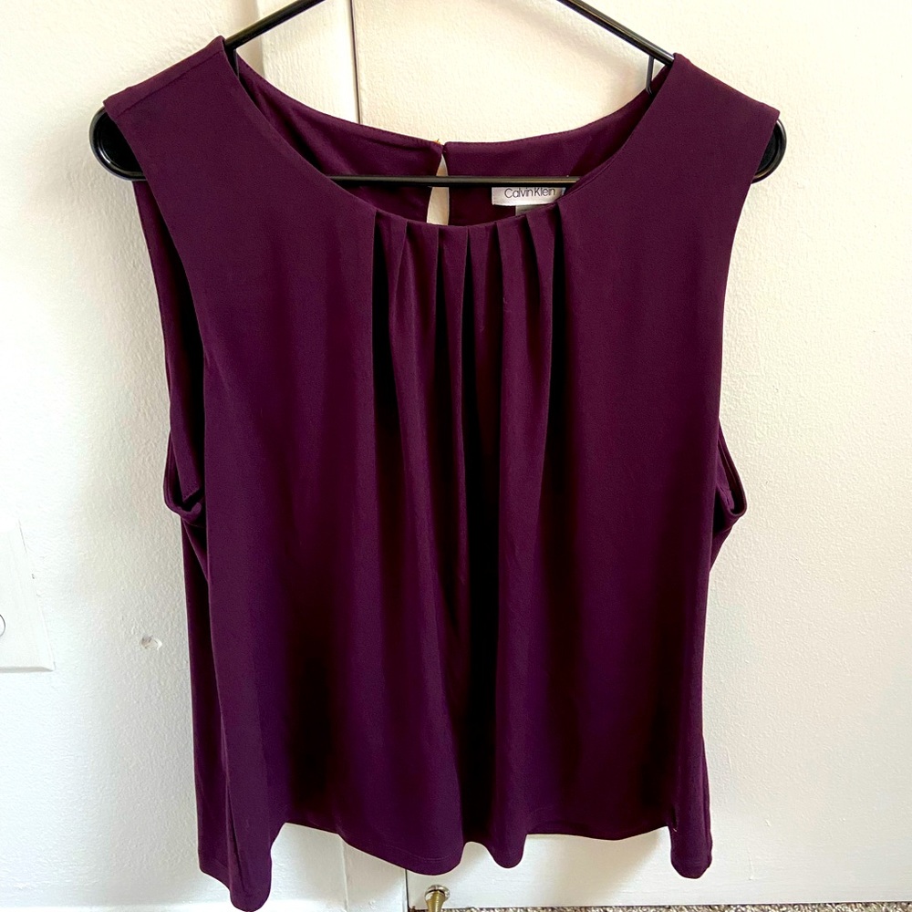 Purple blouse